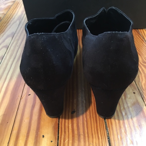 HP: TAHARI Ta-Sara Suede Ankle Boots - Size 10 - Picture 5 of 11